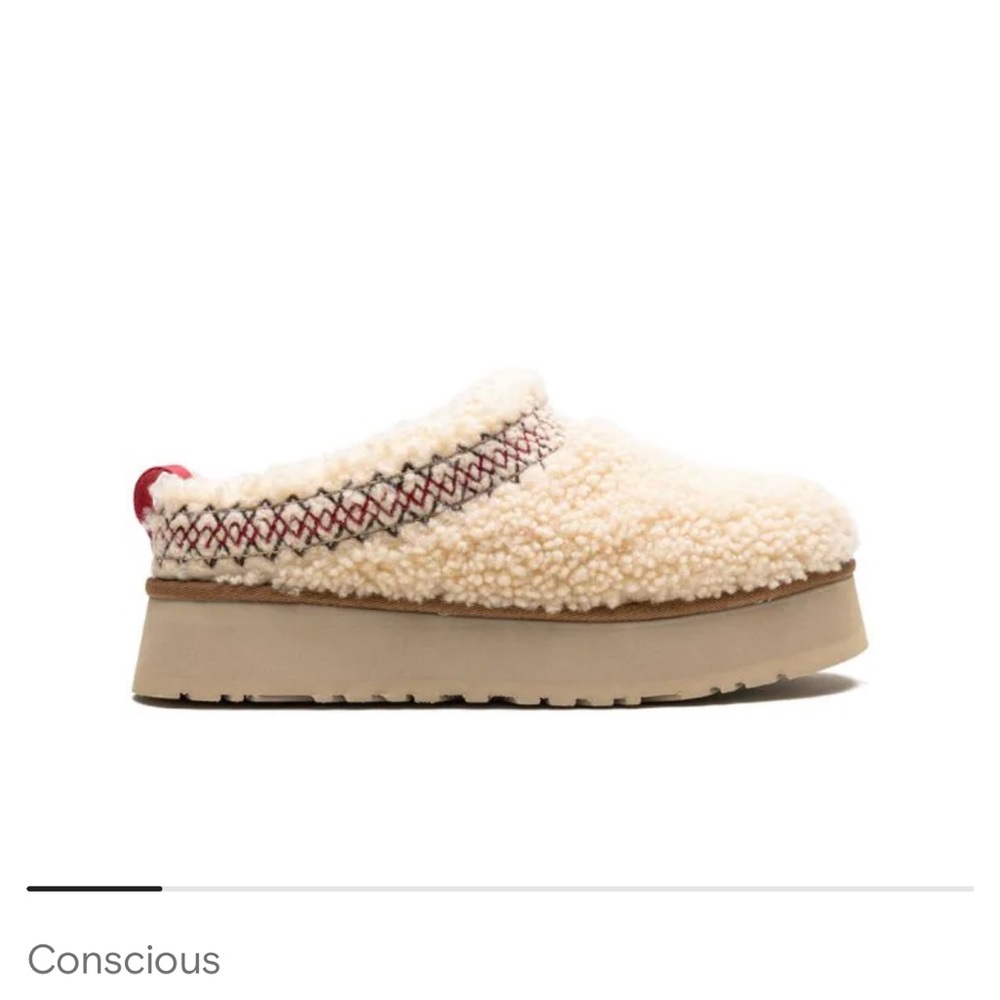 Run Small Ugg Tazz Ugg Braid "Heritage Braid Natu… - image 1